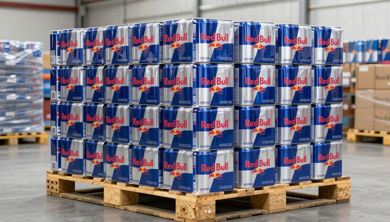 1 Case Red Bull Energy Drink | 108 Cases per pallets view 3